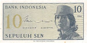 Bank Indonesia - 1964 - 10 Sen