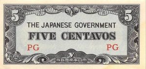 5 Centavos - WWII The Japanese Government