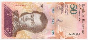 Venezuela 50 Bolivar 2018 UNC - Venezuela Currency