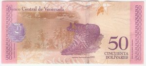 Venezuela 50 Bolivar 2018 UNC - Venezuela Currency