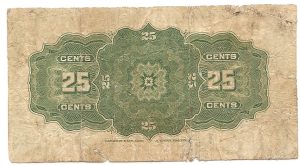 Canada Shinplaster Banknote $0.25 - 25 Cents 1923